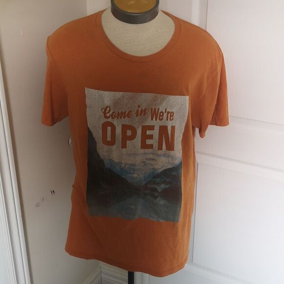 Old Navy Men T-shirt XL Orange - Picture 6 of 16